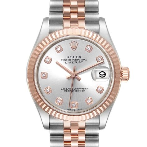 rolex datejust lady 31 rose gold price|rolex datejust 31mm price.